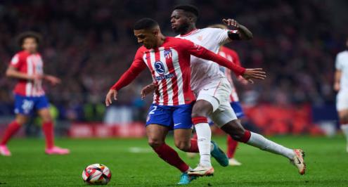 عاد بفوز ثمين من ملعب أتلتيكو مدريد.. أتلتيك بلباو يضع قدما في نهائي كأس ملك إسبانيا